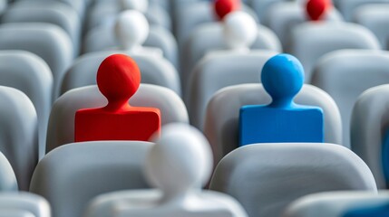 conference hall with chairs