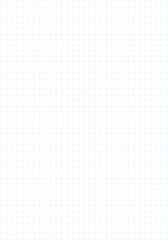 Dotted squared blue grid graph paper template for notebooks. Pattern texture for bullet journals. Checkered background. Printable graphic design worksheet.