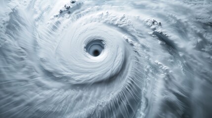A cyclone's center with surrounding gusts, dynamic clouds, intense weather, hyper-realistic, high-resolution image, realistic photo, cinematography, hyper realistic