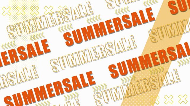 SUMMER SALE　テキストアニメーション