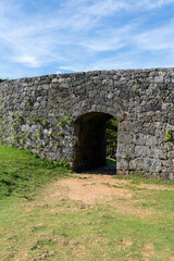 ruins of an old house