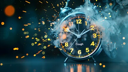 Digital Timetable Highlighting Peak Hours for Uncontrolled Cough Outbreaks