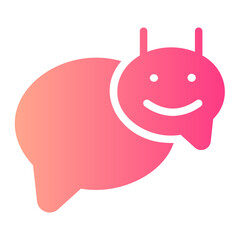 chatbot gradient icon