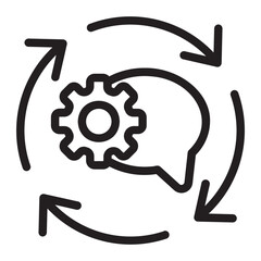 testing line icon