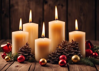 Christmas Candles Decoration