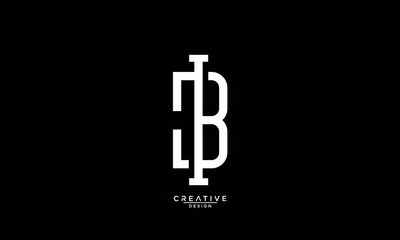 BI, IB, B, I, Abstract Letters Logo Monogram