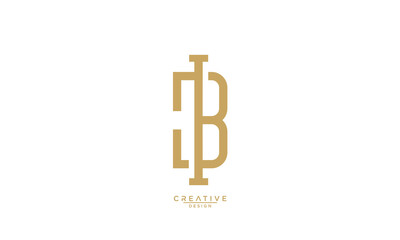 BI, IB, B, I, Abstract Letters Logo Monogram