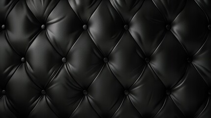 Naklejka premium Luxurious black background with a deep, velvety texture and subtle, elegant reflections, providing a striking contrast for bright elements and creating a sense of sophistication and mystery, perfect