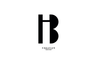 BI, IB, B, I, Abstract Letters Logo Monogram