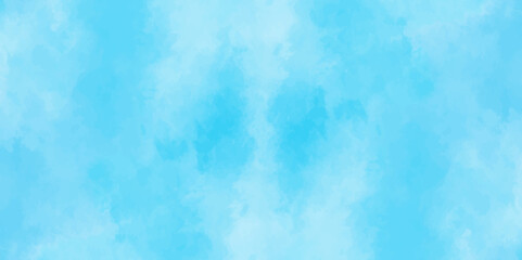 Blue sky with cloud .Beautiful blue sky with white clouds .bright cloud cover in the sun calm clear winter air background .gradient light white background.	