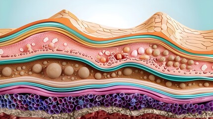 Vibrant Waves of Captivating Digital Art with Fluid Lines and Mesmerizing Textures