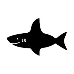 shark vector icon