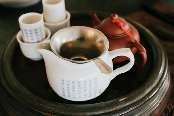 China teacup set.