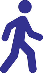 Walking Icon, Vector, EPS