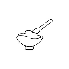 baby food vector type icon