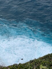 Aerial View of Ocean Waves – Ideal for Travel and Nature Photography