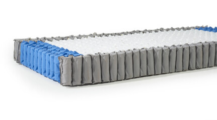 Box spring mattress studio photo