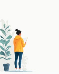 Optimized exploration insights, flat design, front view, solution theme, cartoon drawing, colored pastel