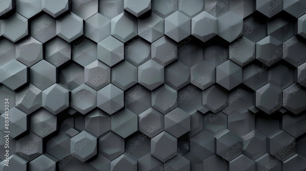 Poster an arranged pattern of black mosaic tiles forming a wall. stacks of black semigloss bricks forming a