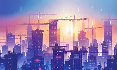 engineering and construction concept.