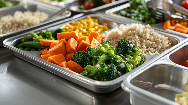 A Nourishing Array Diverse and Nutritious School Lunch Program Menu Detail