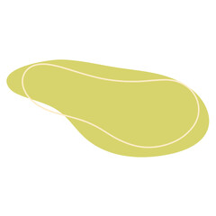 Abstract Colorful Blob Shapes Element