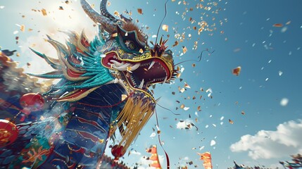 Vibrant traditional chinese new year festivities and celebratory customs for a cultural experience