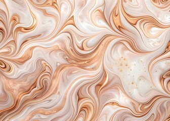 Obraz premium Abstract Marble Texture, orange, and Gold Colors - Luxurious Background Design Element