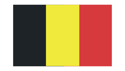 Fototapeta premium Flag of Belgium 