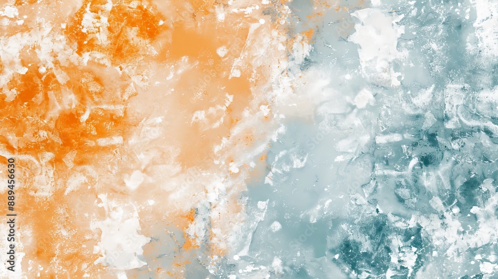 Poster featuring a 4k digital grainy gradient with a soft noise effect. a unique blend of vintage vibes and