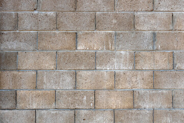 Obraz premium concrete block wall in Brazil