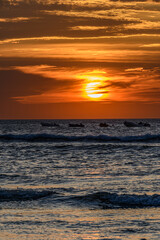 Sonnenuntergang in Tamarindo Beach