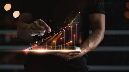 person working on computer