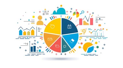 Visualizing Business Marketing Strategies Venn Diagram Comparison