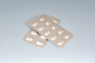 Variety of medicines and drugs.Medicine and healthcare concept.