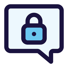 private chat icon for illustration