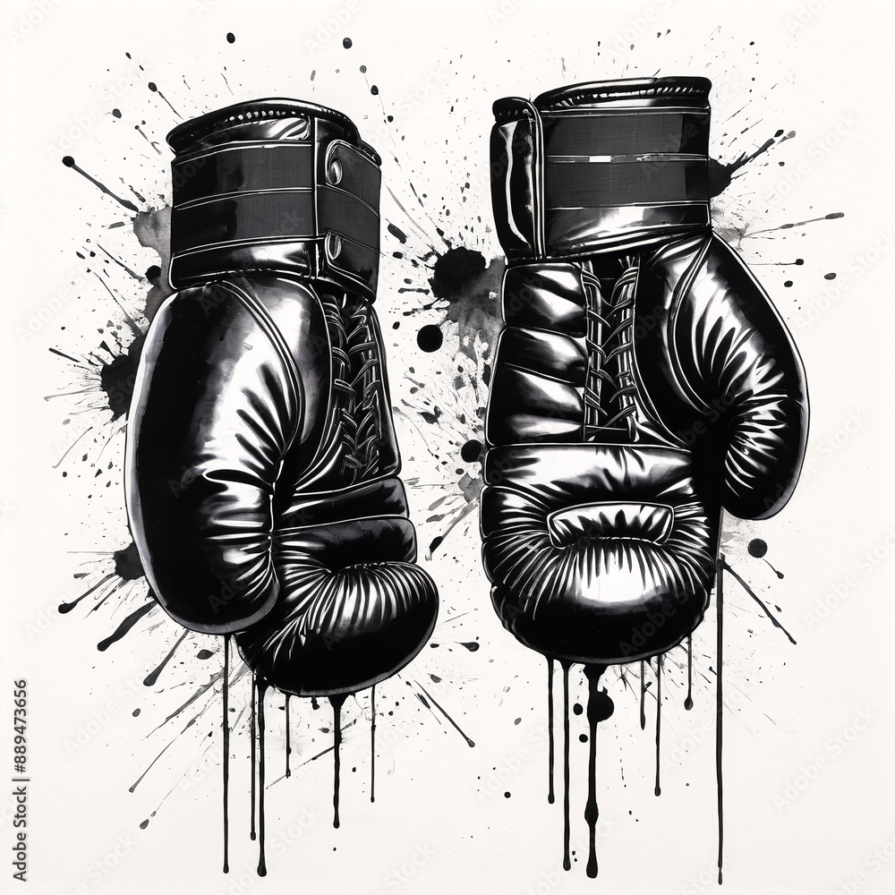 Wall mural gloves vector illustration