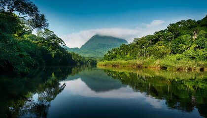 lake in the mountains