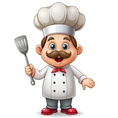 chef with a pan