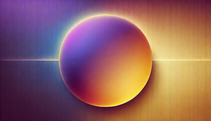 Bright Yellow to Purple Gradient