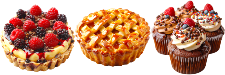 A set of 3 Pastry Tips on a transparent background, kitchen items, equipment, utensils, dining room, Galley, cooking, Gastronomy, nutrition, utensils, png file, cut off bg, alpha channel