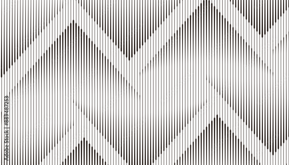Poster black and white transition pattern vertical lines. vector format illustration.