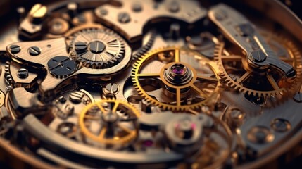 Intricate Clockwork Mechanism