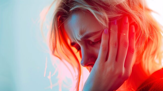 A pain that causes a very severe headache.