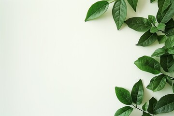 green leaves background