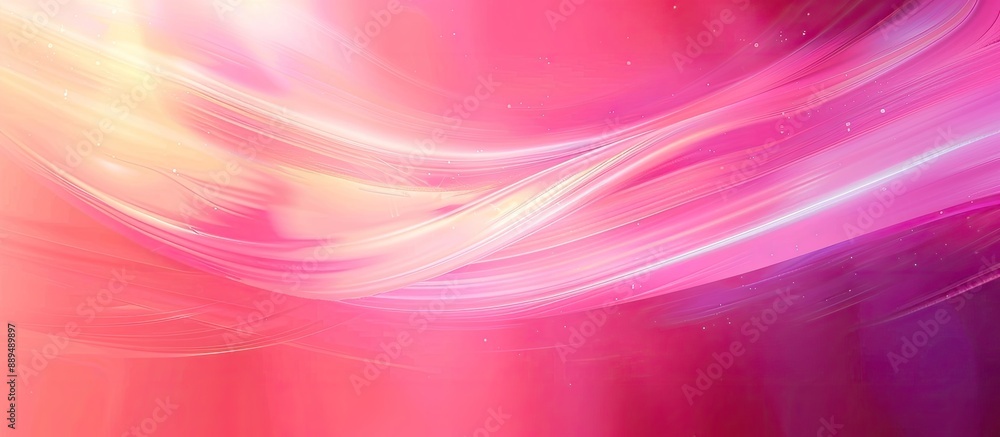 Aufkleber vibrant pink gradient with copy space image for abstract background or wallpaper, featuring a light 