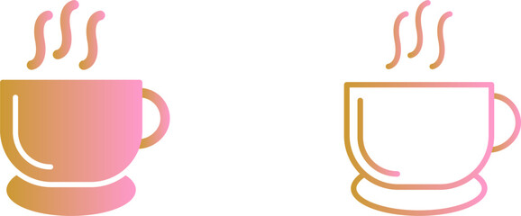 Hot Coffee Vector Icon