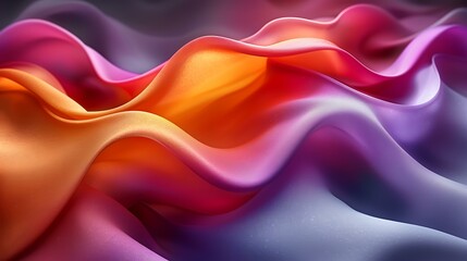 Obraz premium A vibrant swirl of colors blending seamlessly to create an abstract background with a dynamic flow