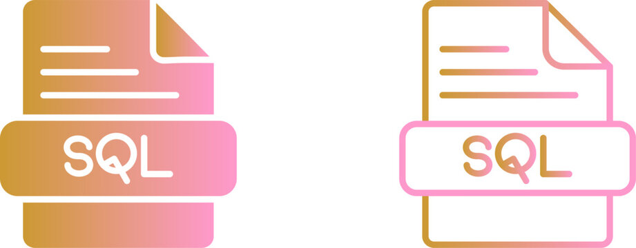 SQL Vector Icon