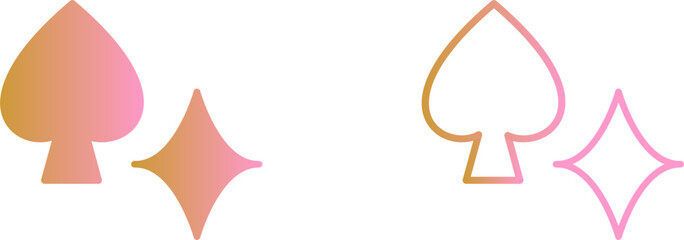 Card Suits Vector Icon